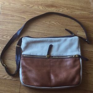 Fossil 'Erin' Colorblock Crossbody Bag